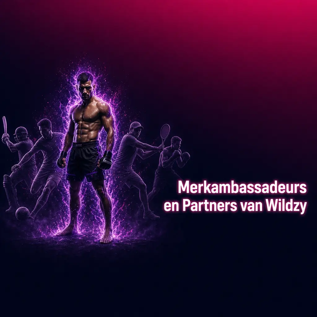 Wildzy merkambassadeurs en sponsorpartnerschappen voor de Nederlandse markt