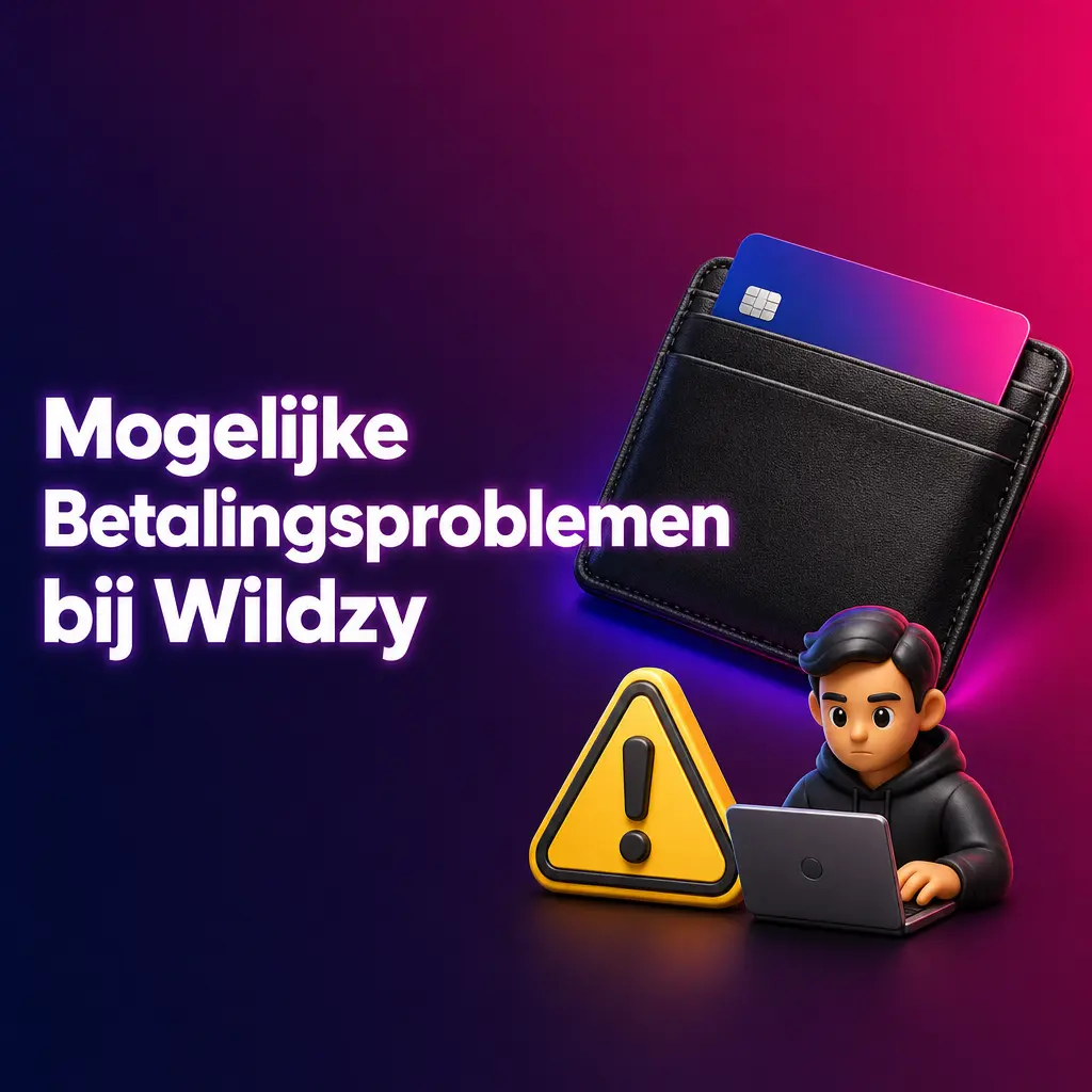 Overzicht van veelvoorkomende betalingsproblemen bij Wildzy met oplossingen voor stortingen en opnames