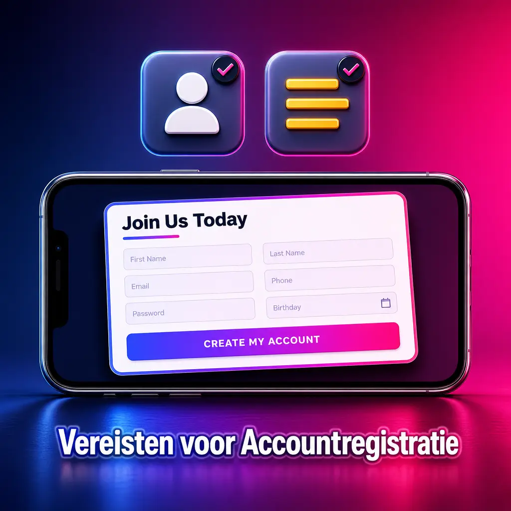 Vereisten voor accountregistratie bij Wildzy: leeftijd, woonland, KSA-regels en identiteitsverificatie