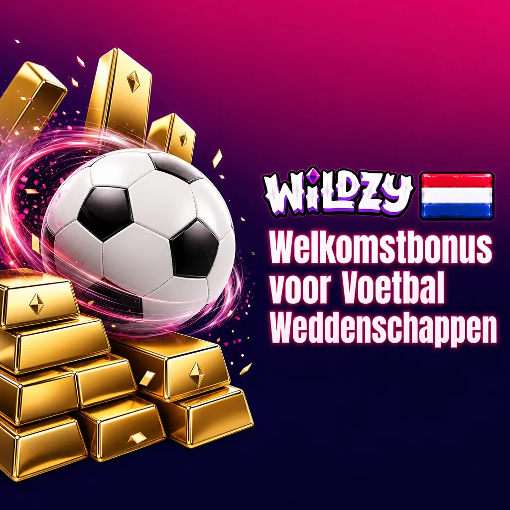 Wildzy welkomstbonus 600% op eerste storting tot EUR 10.000 voor nieuwe spelers bij voetbal weddenschappen